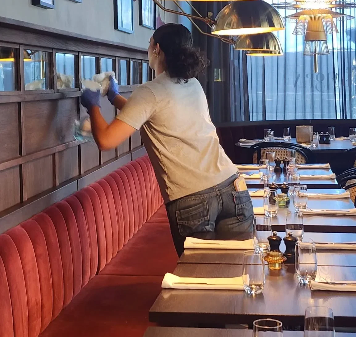 Exempel på Restaurangstäd utfört av företaget